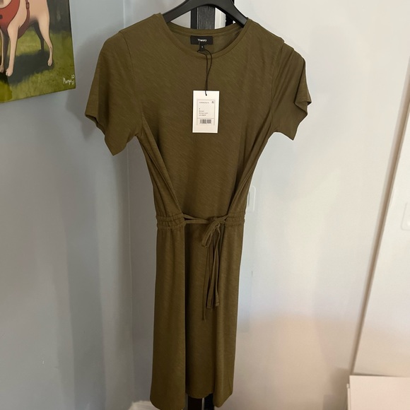 COPY - BNWT Theory Summer Dress “Bonsai Atmos Light” size Small - Picture 5 of 7